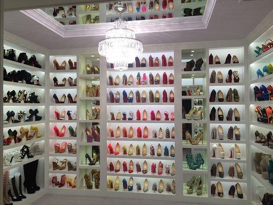 Custom Shoe Closet www.WillisCustomHomes.com