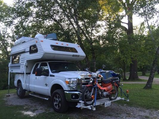 Nice, pleasant, quiet campground for a reasonable price.