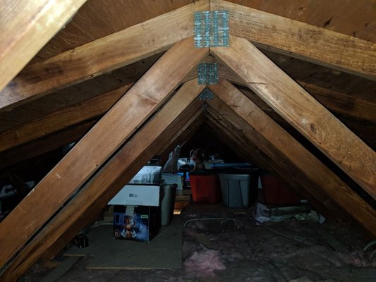 What's in your attic? Let us fully inspect your attic and the structural components that are within the attic space.