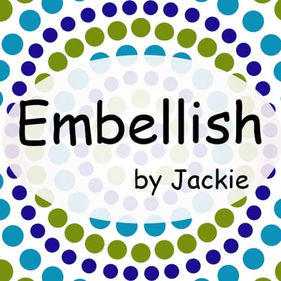 Embellish by Jackie - Handmade Greeting Cards - Logo