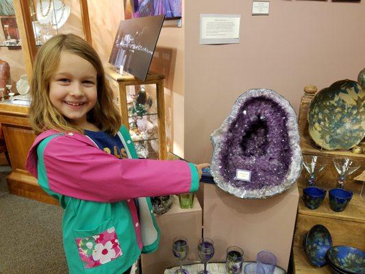 Natural wonders adorn the gallery