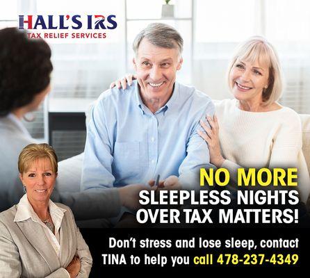 Struggling with IRS tax issues?  Let Hall's IRS Tax Relief Services be your solution!