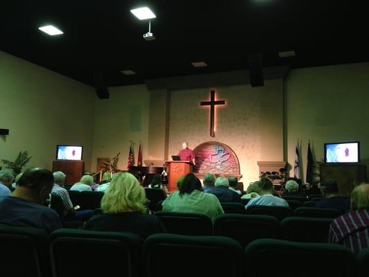 Wend. Night service Pastor Denny S. teaching