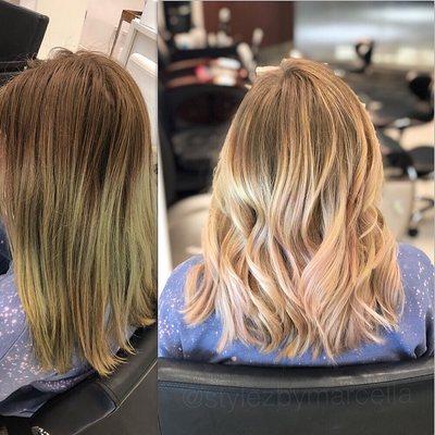 Color correction done by Marcella