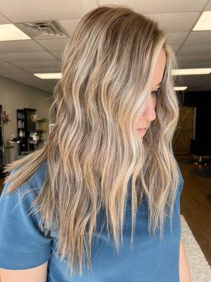 reverse balayage