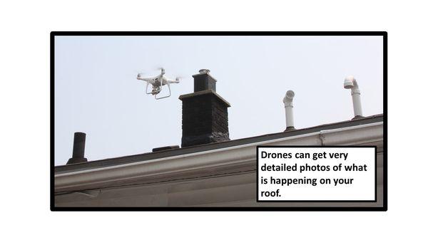 Drone technology is used assuming good weather conditions.