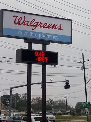 3/2/2019. Its not this cold Walgreens.