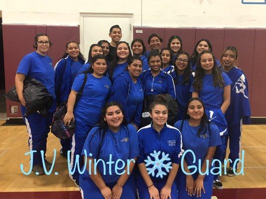 Awesome Winter Guard team!!