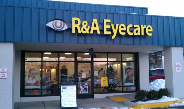 Our office in Ranson Square shopping center, just across the street from the post office in Ranson WV