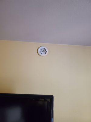 Missing smoke detector