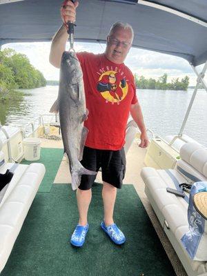 This big guy came out of the lake in front of Harry's Fish Camp.