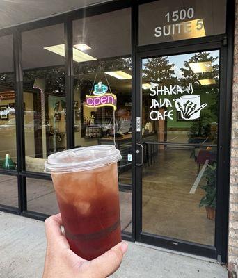 Blueberry Hibiscus Tea!