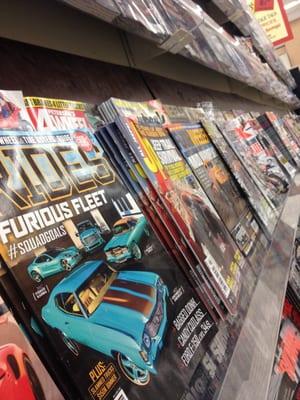 Magazines for days!