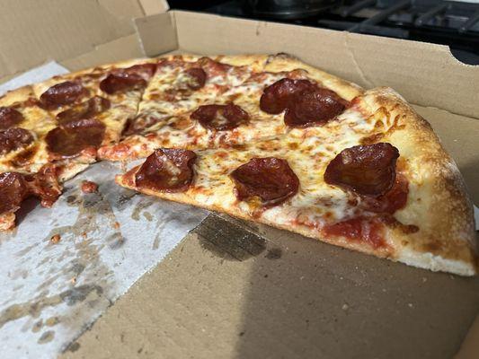 14" beef pepperoni