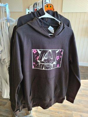 New apparel in, like this naruto shinigami hoodie!