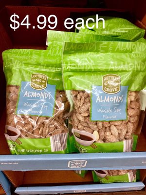 Wasabi Almond, tastes good and very good price.  02/01/2018