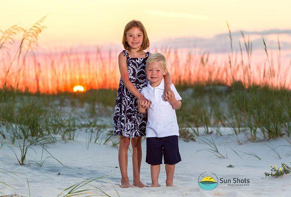 Sunset Family Beach Pictures