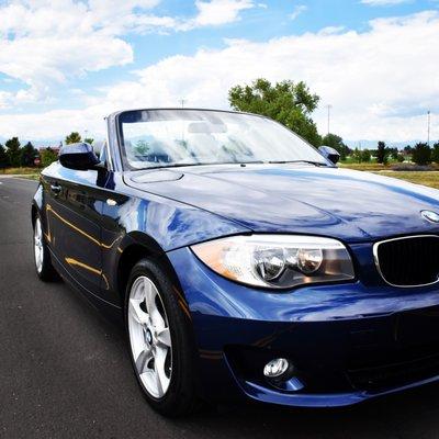 There's nothing like a convertible! The BMW 1 Series drives like a dream!