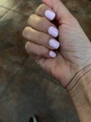 Gel manicure