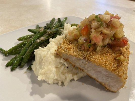 Old Bay Encrusted Mahi