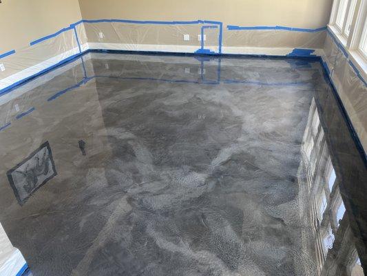 metalic epoxy