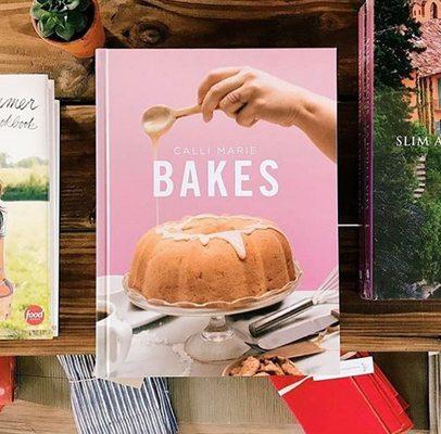 Cookbooks and coffee table books