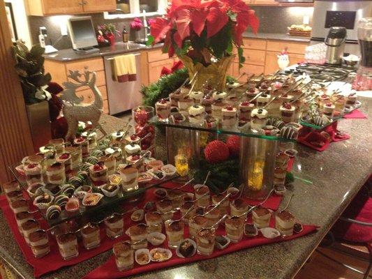 Holiday Dessert Buffet