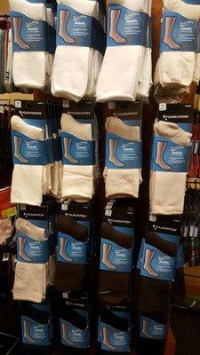 Diabetic socks if needed