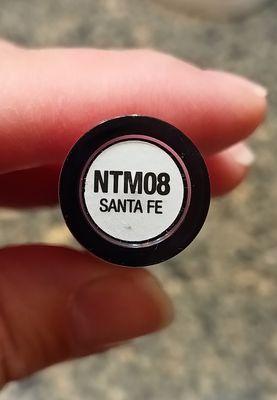 Matte Lipstick...Color: NTM08 SANTA FE...very natural color and light