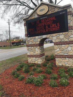 City Hall sign