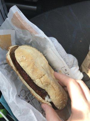 Ordered 2 original chicken sandwiches one with not lettuce. Both are just warm,  And fries are soggy.