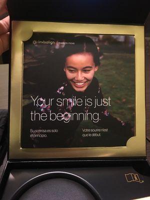 So excited for my Invisalign journey with Milburn Dental!