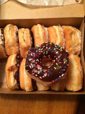 Dozen donuts! Yum!