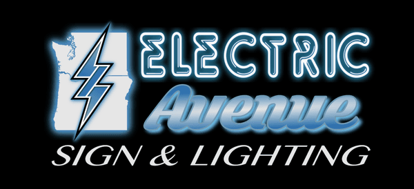 Electric Avenue Sign & Lighting