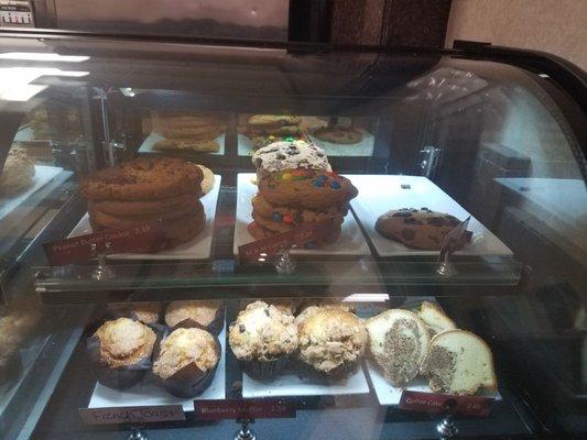 Pastries, cookies and muffins