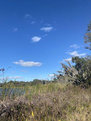 Beautiful clear sky