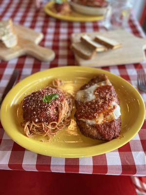 Chicken parmigiana