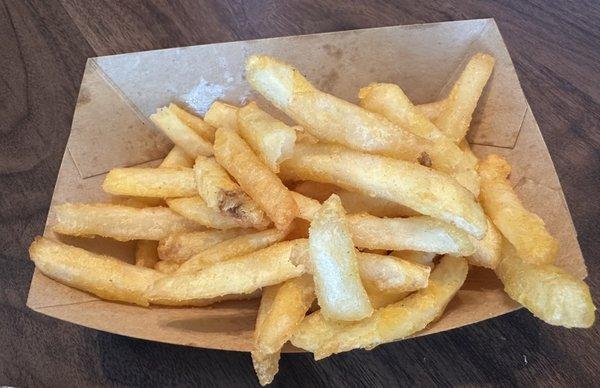 Crispy fries made in fresh oil