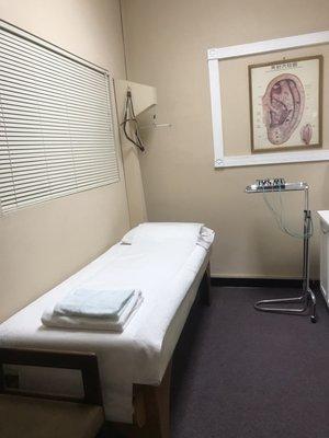 Acupuncture rooms