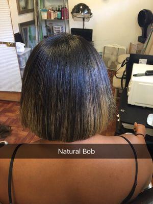 Natural Bob Cut