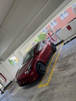 Charging while I grab some lunch