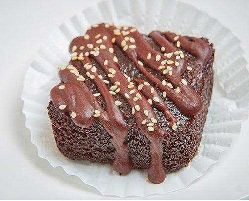 Our yummy Sesame Brownie.