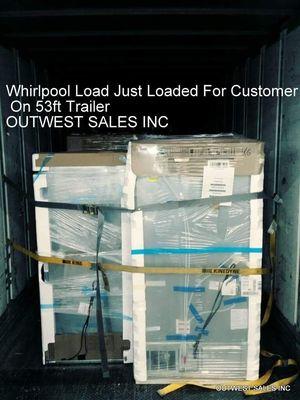 Whirlpool Appliance Truckload Just Loaded On Customers Trailer