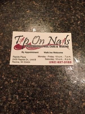 Their business card