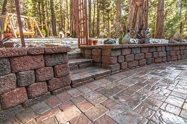 Backyard Hardscape  "Working with Danny and his guys was a positive experience. They took what was a yard full of dirt and transformed it!