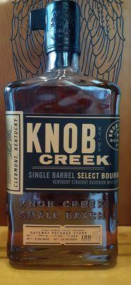 Special Knob Creek Store pick for Gateway Package Store!  Single barrel select bourbon.  Limited edition