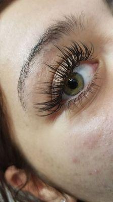 Hybrid LASHES  done  by Katie