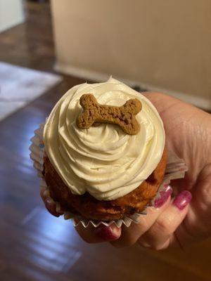 Red Velvet cupcake for the birthday girl