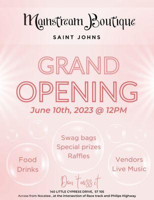 Grand Opening