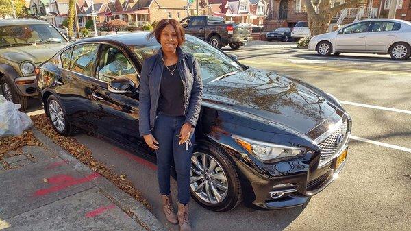 SOLD!  2017 Infiniti Q50 to our Brooklyn client